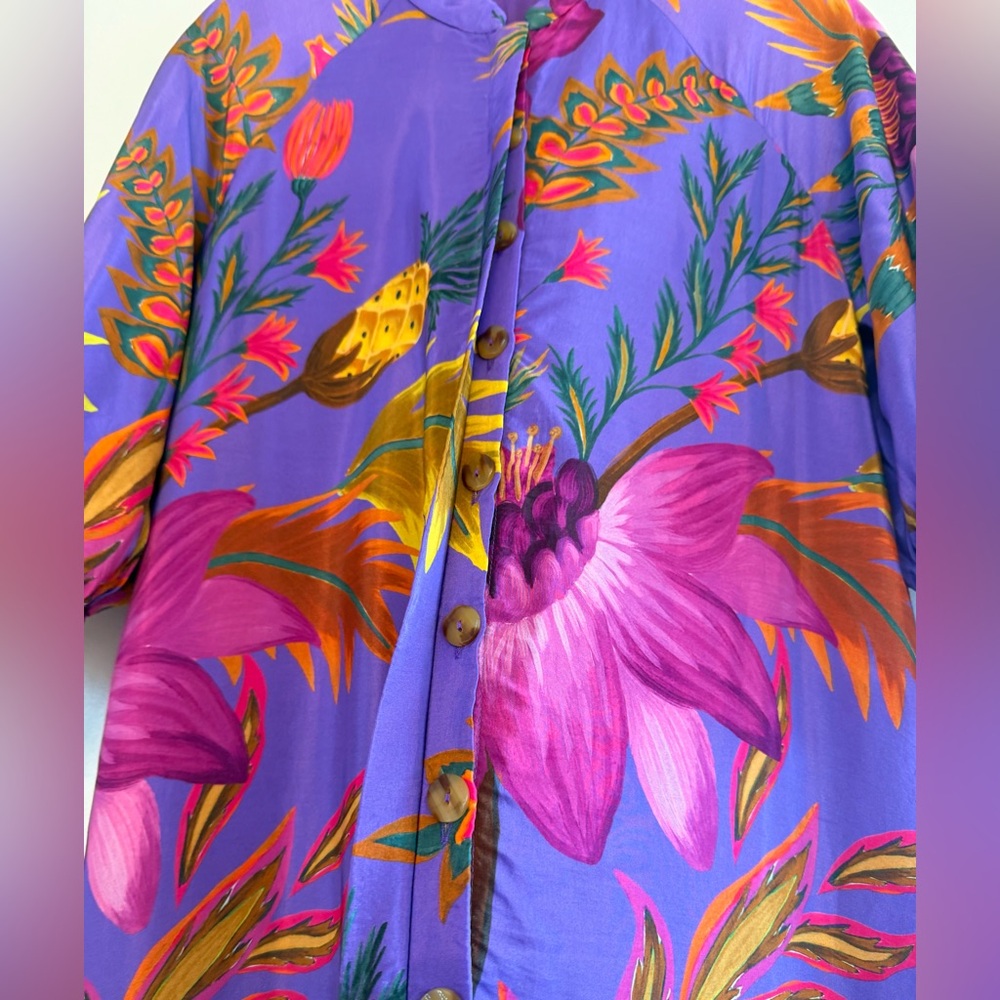 Vibrant Floral Maxi Dress - Picture 5 of 10